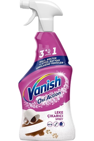 Vanish Oxi Action Çok Amaçlı Halı, Koltuk Ve Evcil Hayvan Leke Çıkarıcı Sprey 500 Ml