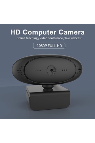 Suofeng 1080p Otomatik Odaklı Usb Webcam - Siyah, Mikrofonlu, 30fps, 100 Görüş Açısı, Windows/mac Uyumlu, Canlı Yayın/video Konferans İçin