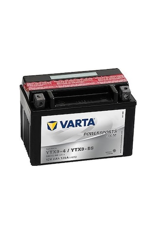 Varta Ytx9-bs 12v 8ah Agm Motosiklet Aküsü Varta Ytx9-bs 12v 8ah Agm Motosiklet Aküsü