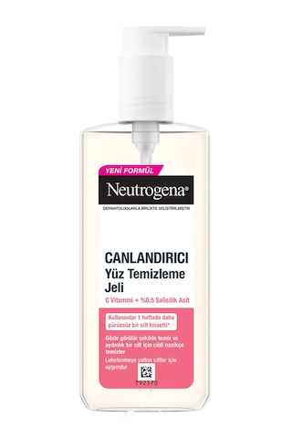 Neutrogena Canlandırıcı Yüz Temizleme Jeli C Vitamini 200 Ml Neutrogena Canlandırıcı Yüz Temizleme Jeli C Vitamini 200 Ml