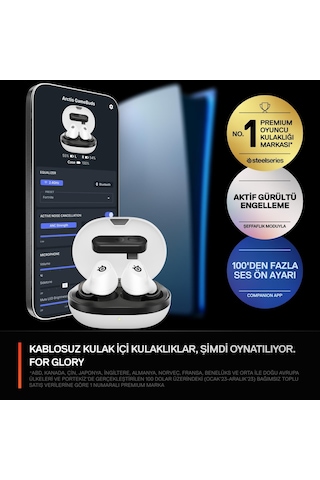Steelseries Arctis Gamebuds Earbuds Oyuncu Kulak İçi Kulaklık