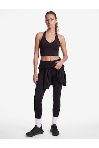 Koton Yüksek Bel Slim Fit Beli Lastikli Spor Tayt Siyah 7wak40250nk
