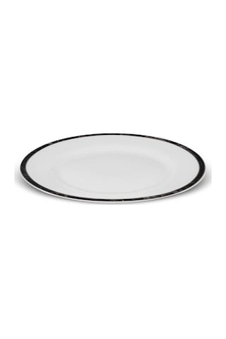 Karaca Damalı Çizgi Porselen Pasta Tabağı 19 cm