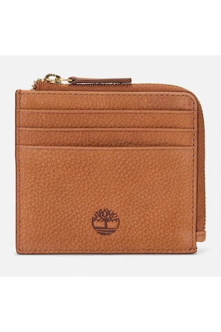 Timberland Tuckerman Tuckerman Leather Card Holder Kadın Cüzdan-32697 kahverengi