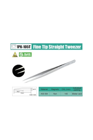 Proskit 1pk-105t İnce Uçlu Cımbız