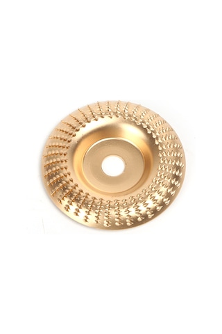 Xindoker Ahşap Taşlama Aleti: 100mm Altın Yaylı Tipi Karbon Çelik Uç Döşeme, Zımpara Ve Parlatma Diski Gümüş