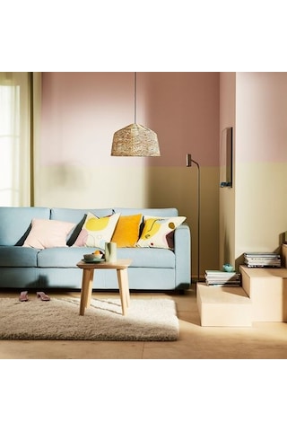 Ikea Kappeland Sarkıt Lamba Abajur Başlığı, Rattan, 45 Cm Çok Renkli