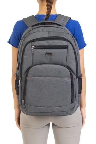 Dada 03 Lise Üniversite Darbe Emici 17 İnç 5 Bölmeli Sırt Çantası