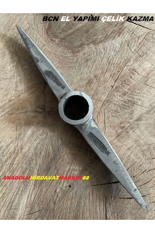 Bcn Dövme Çelik Sivri Kazma Madenci Kazması Mini Kazma 30Cm