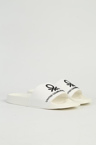 Benetton Bn-1434 Anatomik Taban Erkek Terlik Beyaz 40-45 Beyaz