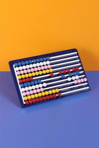 Tgb Raylı Abaküs Mihsap Sayı Boncuğu Renkli Tgb-009 2702