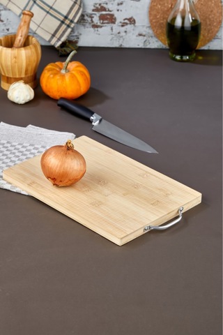 Cooker Bambu Kesme Doğrama Sunum Tahtası Ckr3295 Kahverengi 32x22 Kahverengi