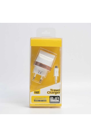 Biriva Home Tiger 2000 Mah 2 İn 1 Micro Ev Şarj Seti - Beyaz Beyaz