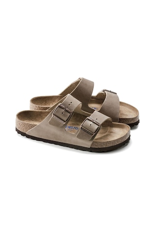 Birkenstock Arizona Sfb Leoi Erkek Kahverengi Terlik Kahverengi