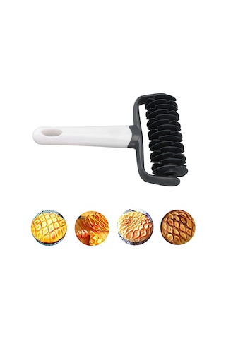 Geeroyoo Plastik Pizza Kesiçi Alet, Ergonomik Saplı Izgara Kesici, Pasta/pie/kek İçin Profesyonel Kesim, Ev Ve Fırın Kullanıma Uygun Diğer