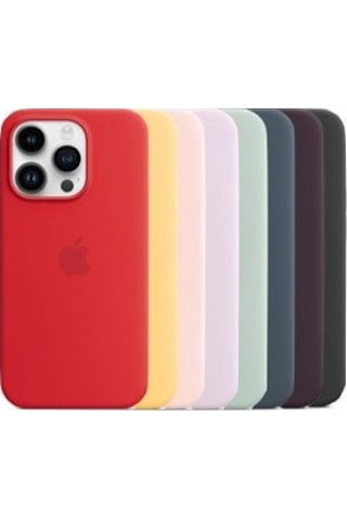 Apple Uyumlu iPhone 14 Pro Logolu İçi Kadife Silikon Lansman Kılıf 10 Renk