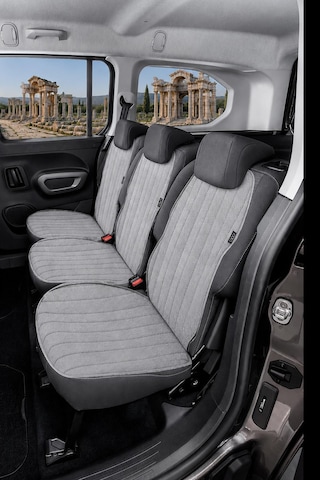 Bod Citroen Berlingo Oto Koltuk Koruyucu Kılıf 2019-sonrası Bafa Serisi Gri