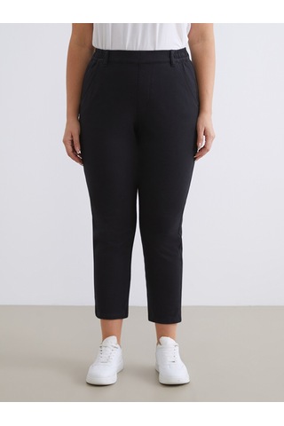 Lcw Grace Siyah Büyük Beden Straight Fit Kadın Jean Pantolon