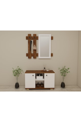 Sarissa Ayakkanbı Dolabı/askılık/antre Dolap-amalfi.-byz Kahverengi
