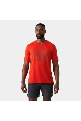 Helly Hansen Hp Race Graphic Erkek T-shirt-32457 Kırmızı