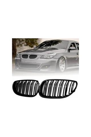 Bmw 5 Serisi E60 Ön Panjur Böbrek 2003-2010 Arası Uyumlu