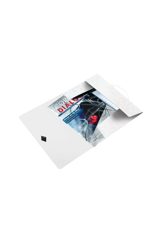 Lastikli Dosya 250 Sayfa Kapasiteli Beyaz 45681001
