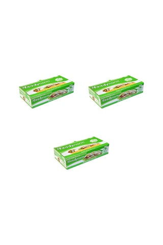 Handynorm Pide Dürüm Sandviç Tost Kılıfı Dikdörtgen 3 x 1000'li 12.5 x 25 CM