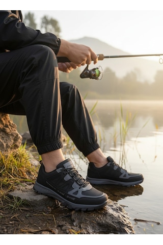 Vojo Psn Su İtici Suya Dayanıklı Spor Outdoor Erkek Ayakkabı 267800001878 01 Siyah Siyah