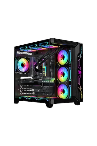 Gameagle Storm Bilgisayar Kasası / 850w + 80 Power / 360 Mm Sıvı Soğutma Derecelı Siyah