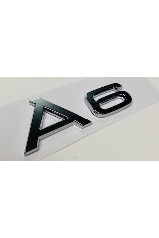 Audi 2005 - 2017 2.0 Tdi A6 Krom Arka Bagaj Yazısı Set