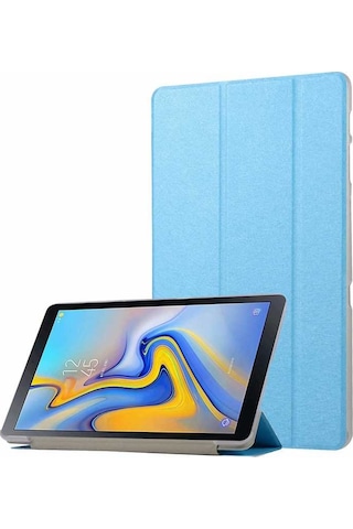 Ardemix Galaxy Tab A T590 Uyumlu Smart Cover Standlı 1-1 Kılıf-mavi Tablet Kılıfı
