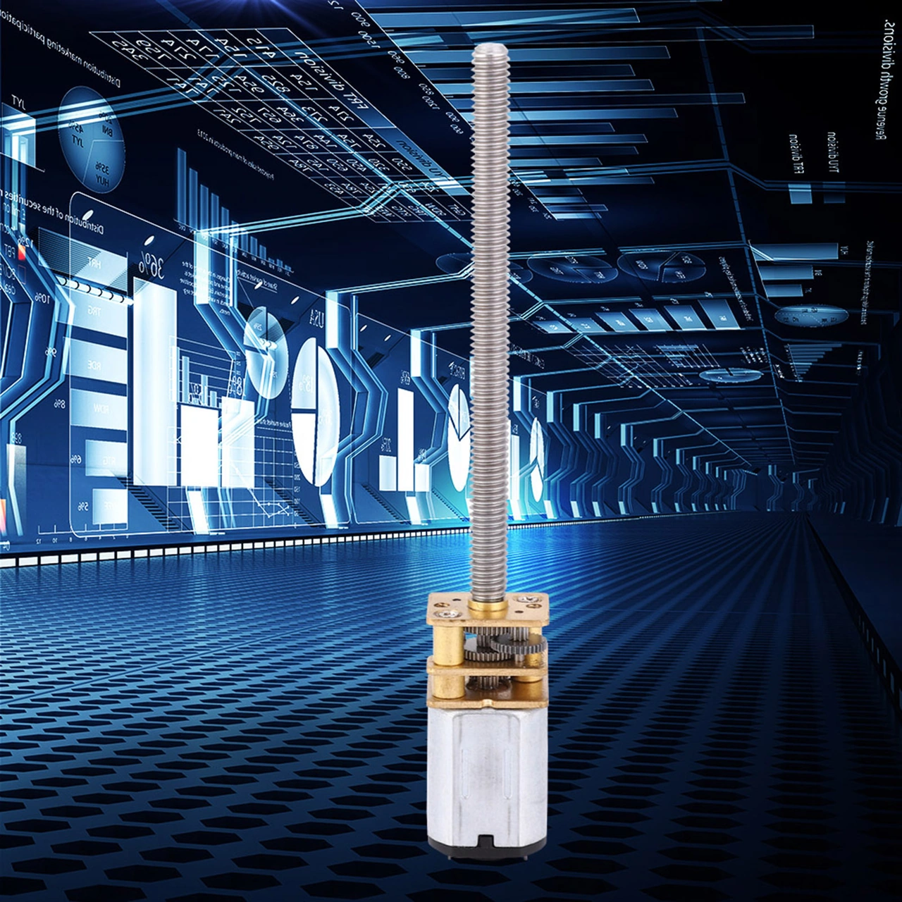 Konesam 12v Dc N20 Dişli Motoru - M4 55mm Mil, 30-1000rpm Hız Aralığı, Dayanıklı Ve Yüksek Doğruluk