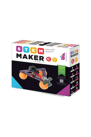 Stem - Maker Elektronik Seti Level-1 5+ Yaş 1+ Oyuncu