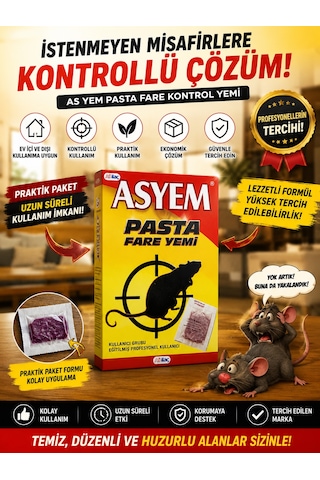 Pasta Yemi Pratik Paketli Kontrollü Kullanım