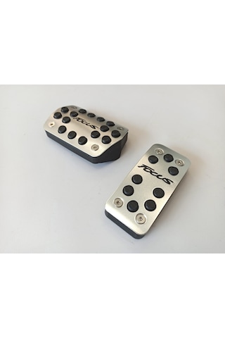 Ford Focus Spor Pedal Seti - Siyah Yazılı (Otomatik / 2010-2019)