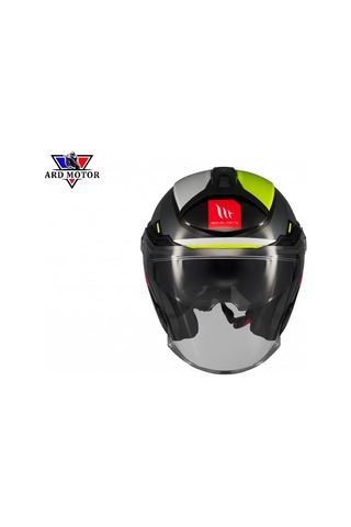 Mt Helmets Cosmo Sv Sılence B3 Parlak Yarım Kask Gri