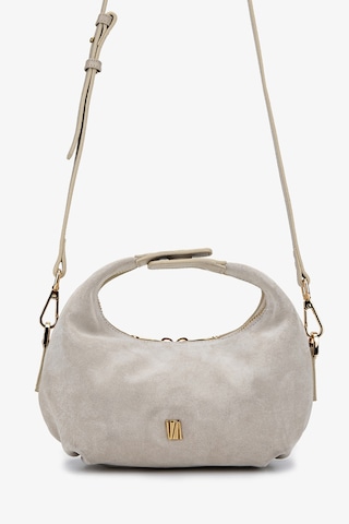 Valmenti Kadın Hakiki Deri Bej Süet El Çantası 1099 204 Bn Cnt Y25 Bej Suet Bej