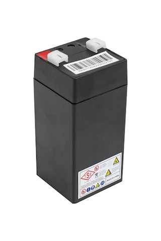 Orbus Orb4-4 4 Volt - 4 Amper Dik Akü 45 X 45 X 100 Mm Diğer