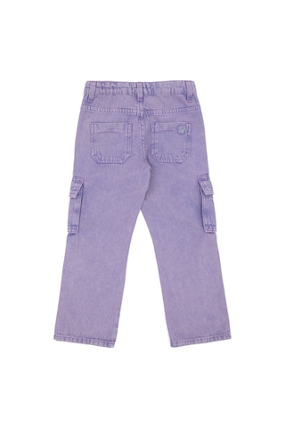 U.s. Polo Assn. Kız Çocuk Menekşe Jean Pantolon 50291146-vr037 Mor