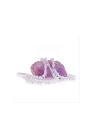 8 Mm Opal Taşı Ay Taşı-açık Mavi N145 Mavı
