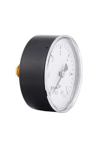 Jeemson Ts-60 Mini Metal Basınç Ölçer 0-6bar, 60mm Dial, 1/4" Npt Arka Montaj - Hava, Su, Yağ İçin Hassas Ve Taşınabilir
