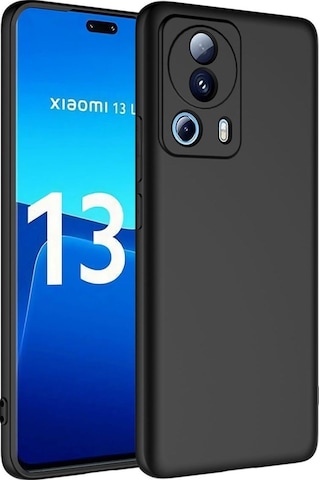 Xiaomi Mi 13 Lite Kılıf Zore Mara Lansman Kapak Siyah