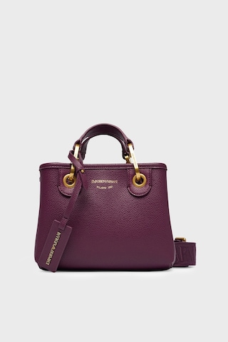 Emporio Armani Logolu Çıkarılabilir Askılı Çanta Kadın Çanta Ew000382 Af12036 Ma149 Mürdüm