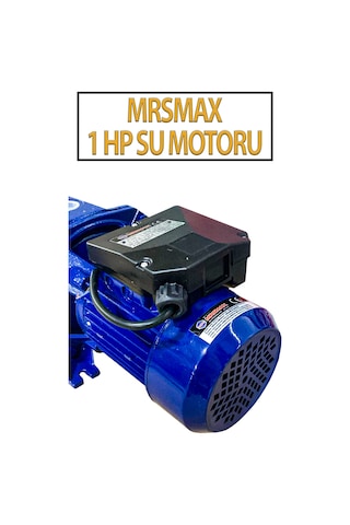 0,75 Kw 1,0 Hp 2850 R/min 4,7 A. Su Motoru 220 V/50 Hz