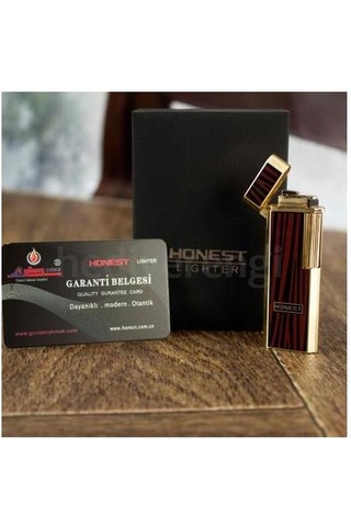 Honest Özel Üretim Slim Çakmak Vertical Metal