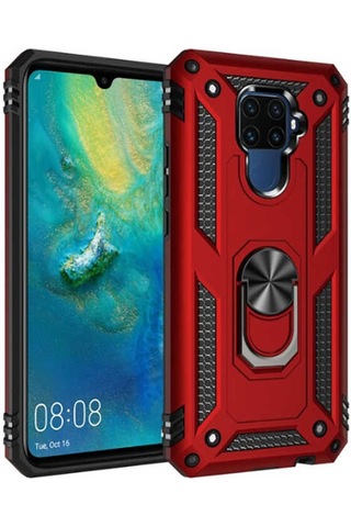 Huawei Mate 30 Lite Kılıf Zore Vega Kapak Mavi