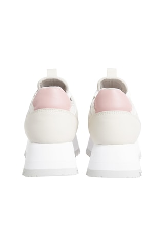 Calvin Klein Runner Low Laceup Mıx Nbs Krem Kadın Sneaker Bej