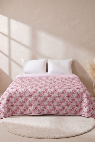 Gümpembe 5d Çok Amaçlı Çift Kişilik Baskılı Pike & Yatak Örtüsü 200x220 Cm Çok Renkli