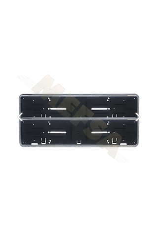 MEFSA PLASTİK PLAKALIK NİKELAJ ÇERÇEVELİ (2 ADET)