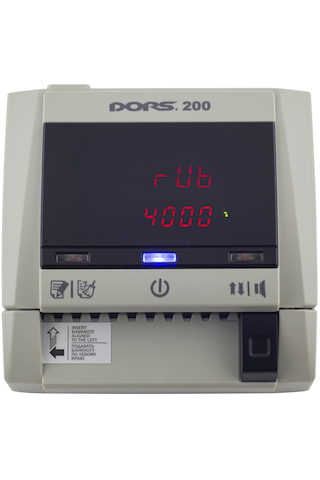 Dors 200 Otomatik Profesyonel Geçersiz Para Kontrollü Dedektör